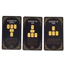 Set divinatorio esoterico - Mazzo di carte oracolo premium ispirato alla luna con simbolismo botanico per studi mistici universitari