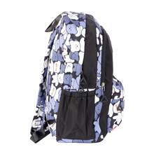 Fratello Shoe Store Fratello Mochila Escolar Ergonómica, Negro, Lila y Blanco, Diseño de Ositos 12672, 2 Compartimentos, Bolsas Laterales - Blanco y Negro - Ver 4