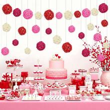 Vases - Blanc, rose, rose, rouge, rouge. - Voir 9