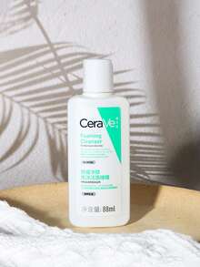 CeraVe [迷你尺寸] 泡沫潔面乳 88ml / 適合中性至油性肌膚 | 清潔並去除多餘油脂而不破壞皮膚保護屏障 | 含有 3 種必需神經醯胺、菸鹼醯胺和玻尿酸 - 88毫升 - 查看 7