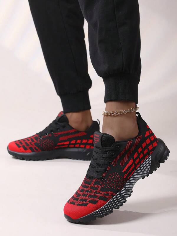 New Summer Men's Casual Breathable Mesh Sneakers, Lightweight Soft Sole Fashionable Versatile Running Shoes