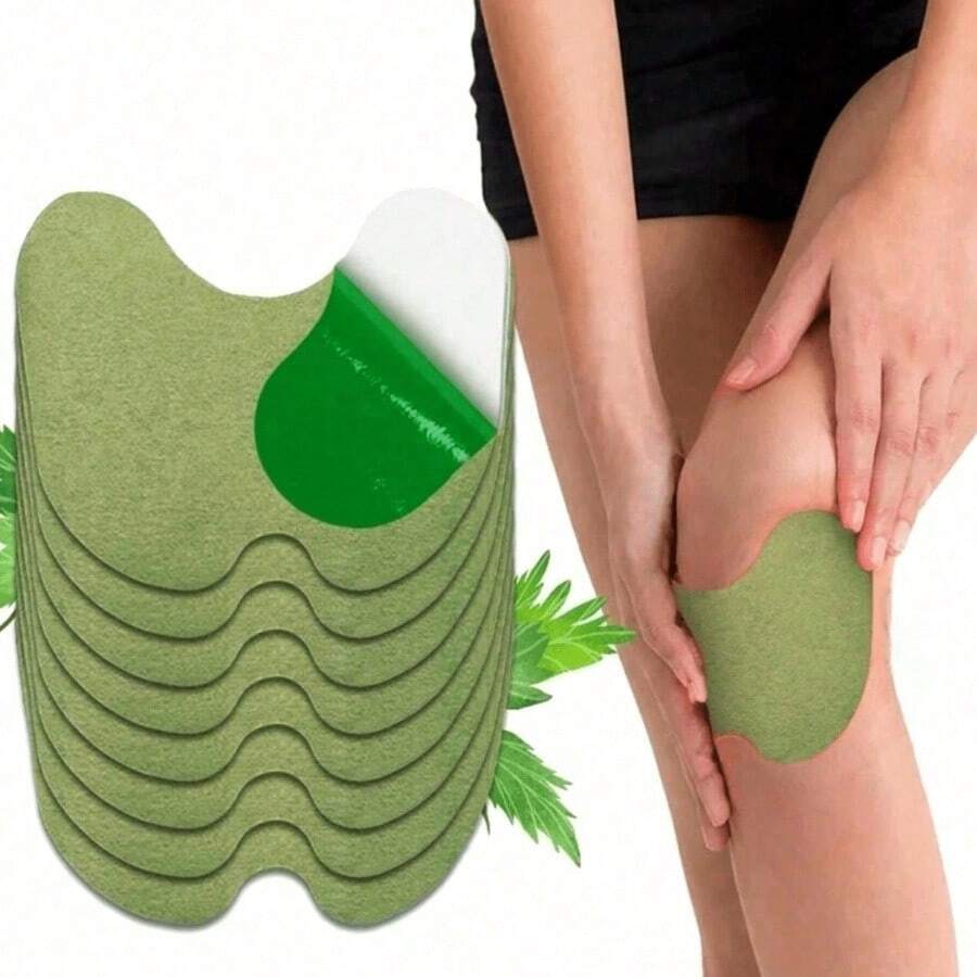 50/100/150PCS Wormwood Knee Patch, Wormwood Knee Patch, Wormwood Back Patch, Wormwood Neck Patch, Wormwood Hot Patch, Moxibustion Patch, Joint Patch, Hot Compress Patch, Cervical Patch, Suitable For Daily Use
