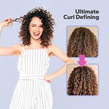 3 In 1 Styling Cream (250ml), Ultimate Curl Cream For Curly & Wavy Hair, Anti-Frizz, Curl Defining & Smoothing, Hair Care Essentials For Frizz Control, Heatless Curls, Slick Back Styles - 1 - 查看 3