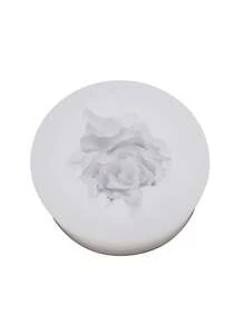 1pc Clear Liquid Silicone Material Mold - Tiger Head, Jasmine, Tulip, Honeysuckle, Peony Flower Candle And Soap Making, DIY Handcraft, Car Fragrance Decor