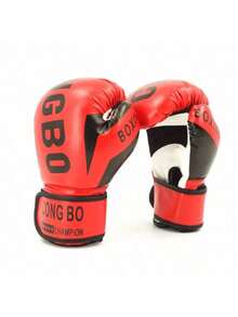 男女通用拳击手套，适用于拳击、踢拳、综合格斗、泰拳、沙袋训练 - 彩色 - 查看 8