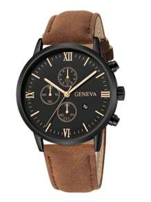 Conjunto de 4 relojes de cuarzo de alta gama para hombres, con correa de aleación de zinc y correa, regalo perfecto para la escuela, ceremonia de graduación o cualquier ocasión, ideal como regalo para hermanos, adecuado para usar en diversas ocasiones.