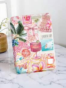 Ayotu 防震度假风夏季沙滩翻盖保护套，兼容 Kindle Paperwhite 第 11 代（2021 年款）/ Kindle（第 11 代 - 2024 年发布）/ Kindle Paperwhite 第 12 代（2024 年款）/ Kobo Clara Colour/ Kobo Clara Bw、Kindle Colorsoft Signature Edition，带自动唤醒/睡眠功能，妇女节礼物 - 彩色 - 查看 16