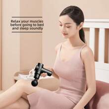 Mini Portable Massage Gun Deep Tissue,Percussion Back Massager Gun For Athletes Muscle Massage Gun For Pain Relief With 8 Massage Heads & 20 Speeds