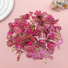 20/50/100 pièces Série or rose Assortiment aléatoire - Fournitures d'artisanat pour bijoux et accessoires faits main