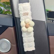 Car Seat Belt Shoulder Pads, Creative Floral Shoulder Protection Covers, Seat Belt Protector Pads, Car Interior Accessories, Suitable For All Seasons