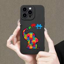 Funda de Teléfono con Patrón de Ojos de Ángel Escarchados para iPhone17aire/16/15/14/13/12/11.Profesionalmáximo14/15 másdieciséis E12/13MINI, X/XR/XSMax, compatible con Samsung GalaxyUN03/A03core/A04/A04E/A05/A05s/A06/A12/A13/A15/A16/A21s/A24/A25/A32/A34/A35/A54/A55/A81,S10E/S20/S21/S22/S23/S24FE/Plus/Ultra, F15, M35/M55Funda para teléfono móvil para Note10/Note10Plus/Note20/Note20Ultra, carcasa suave de TPU, adecuada tanto para hombres como para mujeres, simple y elegante, protección anti-caída. - Negro - Ver 2