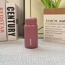 1pc 200ml/6.76 Oz Stainless Steel Tea Cup, New Stylish Water Bottle, Mini Portable Car Cup, Small Size - Multicolor - View 3