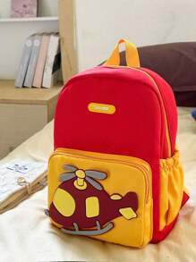 1 pieza Nuevo lindo y elegante Mochila de nailon para niña, nueva mochila de moda, combinación de colores frescos y dopamina, estilo joven de niña, se puede usar de manera cruzada, las correas de hombro son ajustables, casual y de moda, muy adecuada para salir y también se puede regalar a amigos