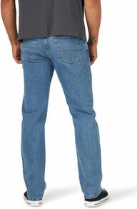 Authentics Men's Regular Fit Comfort Flex Waist Jean - Lime Green - View 2