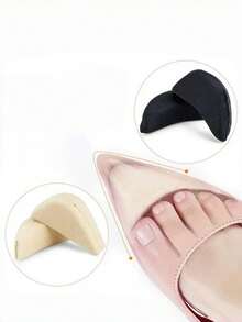 1 Pair Women Gel Cushion Pads & Toe Sleeves, Designed For High Heels, Provides Extreme Comfort And Reduces Foot Size, Ideal For Travel Accessories, Back To School Supplies, Boots Accessories For Shoes For Women