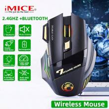 Ergonomic Wireless Gaming Mouse With Bluetooth Compatibility And Wired Mode Option 3200 DPI For Enhanced PC Gaming - Black - View 3