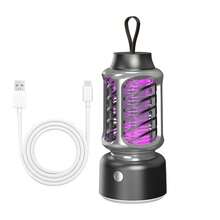 New Outdoor Mosquito Killer Lamp, Portable With Handle, Small Night Light, UV Insect Trap, Fly Zapper - Multicolor - View 6
