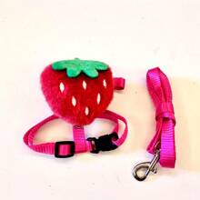 Adjustable Rabbit Harness Set - Cartoon Design With Breathable Leash, Suitable For Rabbits And Small Pets