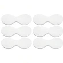 一次性无纺布眼部护理纸、水疗纸面眼垫、DIY透明眼膜纸美容纸用于护肤水疗包裹保湿 - 白色 - 查看 16