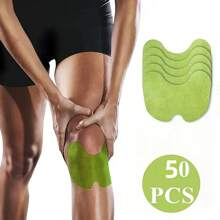 50/100/150PCS Wormwood Knee Patch, Wormwood Knee Patch, Wormwood Back Patch, Wormwood Neck Patch, Wormwood Hot Patch, Moxibustion Patch, Joint Patch, Hot Compress Patch, Cervical Patch, Suitable For Daily Use