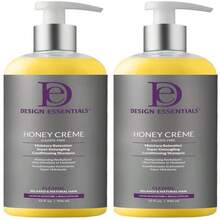 Design Essentials Honey Creme Moisture Retention Super Detangling Conditioning Shampoo, Sulfate Free For Moisturizing And Strengthening Hair, 12 Fl Oz (Pack Of 1) - 32 Fl Oz (Pack of 1) - 查看 1