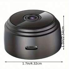 Wireless Surveillance Camera - Indoor/Outdoor Wireless Monitoring, Real-Time Motion Detection, Voice Assistant Compatible, Real-Time Christmas Monitoring And Home Security, 1080P Wireless Security Camera, Night Vision, Motion Detection