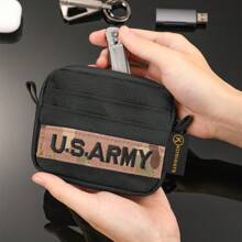 Storage A3 EDC Pouch Organizer Nylon Multi-Functional Utility Small Tool Pocket Multi-Purpose EDC Storage Pouch Nylon Compact Organizer For Daily Carry For Men Wallet Mini Wallet Purse Wallet Coin Wallet