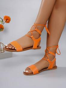 Women's Casual Flat Beach Criss-Cross Strap Flip Flop Sandals