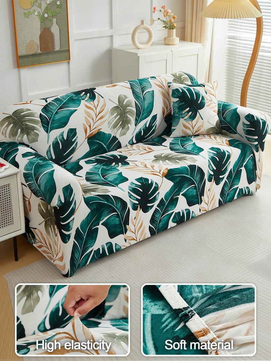 1PC Vỏ bọc ghế sofa in họa tiết phòng khách co giãn chống bẩn Vỏ bọc ghế sofa gia đình Vỏ đệm ghế sofa trang trí nhà cửa - Nhiều màu - Xem 1