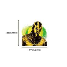 50 件摔跤贴纸 WWE 贴纸 WWE 派对装饰 WWE 配件 WWE 海报酷贴纸涂鸦贴纸乙烯基防水贴纸适用于水瓶、电脑、笔记本电脑、手机、行李箱、笔记本、冰箱 - 彩色 - 查看 6