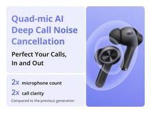 Realme Buds T200 Lite，真无线入耳式耳机，12.4mm动圈单元，长达48小时续航，45毫秒延迟，降噪(ENC)，无线5.4，圣诞礼物/赠品 - 灰色 - 查看 9