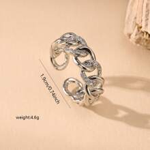 1 Pc Fashionable Luxury Minimalist Ring, Versatile Stylish Women Accessory