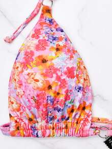 Swim Print Bikini Set, Summer Beach - 彩色 - 查看 5