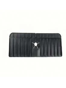 Silicone Kitchen Sink Organizer & Splash Guard - Multi-Functional Draining Tray For Sponge, Soap Dispenser And Cleaning Tools, 5° Incline Design For Faster Drainage, Leak-Proof Countertop Protection, Bathroom Storage | High Rim Organizer | Silicone Sink Mat