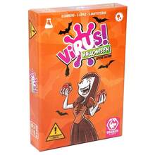 病毒！万圣节特别版：终极生存游戏——在这场惊心动魄的僵尸末日中测试你的技能和策略——卡牌游戏，万圣节礼物