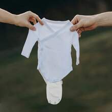 1/2/3/4/5/6/7/8/9/10pcs Baby Romper Extension Pieces, Infant Extender Pads, Suitable For Continuing To Use Outgrown Rompers And - White - View 6