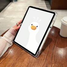 Étui de protection transparent en cristal pour iPad, panneau arrière en acrylique, avec fente pour stylet, convient pour la 11e génération (A16) de 11 pouces, pour iPad Air 7, pour iPad 2020/2021/2022 Pro 11 pouces/Mini 7/6, pour iPad 10e génération, pour iPad 7/8/9 génération 10,2 pouces/Air 11 (M2) 2024 (M3) 2025 et autres modèles d'étuis de protection pour tablette, anti-pliure, anti-chute