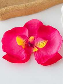 5 件彩色优雅花卉发夹套装 | 海滩波西米亚风格，甜美蝴蝶花朵发夹，爪夹，发夹，发夹，发夹，发夹，学校用品