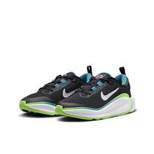 NIKE INFINITY FLOW (GS) 青少年休闲日常运动鞋 - 黑綠色 - 查看 1