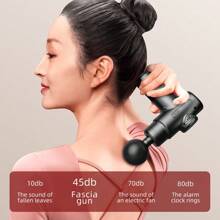 Mini Portable Massage Gun Deep Tissue,Percussion Back Massager Gun For Athletes Muscle Massage Gun For Pain Relief With 8 Massage Heads & 20 Speeds