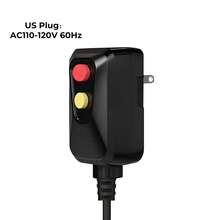 UKLISS Secador de aire caliente multifuncional 8 en 1 | Cepillo para el cabello portátil y plegable de alta velocidad para todo tipo de cabello - Tipo de Enchufe A USA (110-127V) - Ver 2
