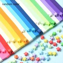 540 Pcs Origami Stars Paper Strips Handmade Home Cards Gift Party Decoration Craft Decoration Intellectual Paper Folding Lucky Star,Five-Pointed Star,Drawing Paper,Pink Paper,Paper Quilling Kit