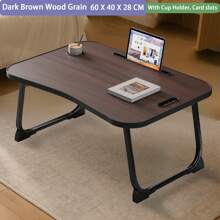 Laptoptisch, Betttablett, Laptop Betttisch Klappbar, Lesetisch, Frühstücksbrett, NotebookTisch, Getränkehalter, Büchertablett, für Wohnzimmer Büro und Sofa Boden,laptop ständer bett,tisch für bett,laptop tisch,bed table,Laptop Bed Table