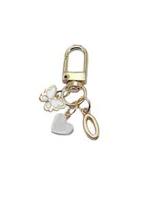 Personalised Heart Charm With Initials & Gift Message / Love Letter | Heart Keyring Accessory | Custom Bag Pendant | Gift, Keychain, Unique Mobile Phone Accessories, Simple Design, Suitable For Women's Wallets And Mobile Phone Accessories, Giving To Friends, Family, Girlfriends, Outdoor Accessories, Party Accessories, Gifts, Souvenirs, Women's Bag Pendant, Car Pendant, Women's Girl Gift - Multicolor - View 18