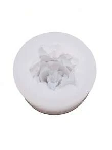 1pc Clear Liquid Silicone Material Mold - Tiger Head, Jasmine, Tulip, Honeysuckle, Peony Flower Candle And Soap Making, DIY Handcraft, Car Fragrance Decor