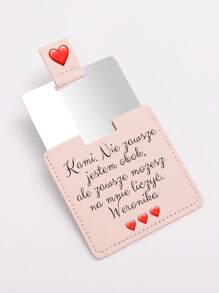 1er-Pack Kosmetikspiegel, personalisiertes Geschenk für sie, Brautjungfern Vorschlag, Taschenspiegel, Brautjungfern Geschenk, gravierter Spiegel Geschenk für Frauen zum Muttertag, personalisierter Kosmetikspiegel, Brautjungfern Vorschlag, Junggesellinnenabschied Gastgeschenk, Geburtstags Blumen Taschenspiegel, Brautjungfern Geschenk, Geburtstags Geschenk