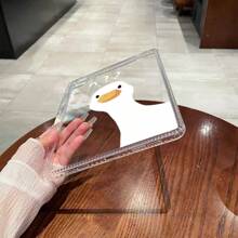 Étui de protection transparent en cristal pour iPad, panneau arrière en acrylique, avec fente pour stylet, convient pour la 11e génération (A16) de 11 pouces, pour iPad Air 7, pour iPad 2020/2021/2022 Pro 11 pouces/Mini 7/6, pour iPad 10e génération, pour iPad 7/8/9 génération 10,2 pouces/Air 11 (M2) 2024 (M3) 2025 et autres modèles d'étuis de protection pour tablette, anti-pliure, anti-chute