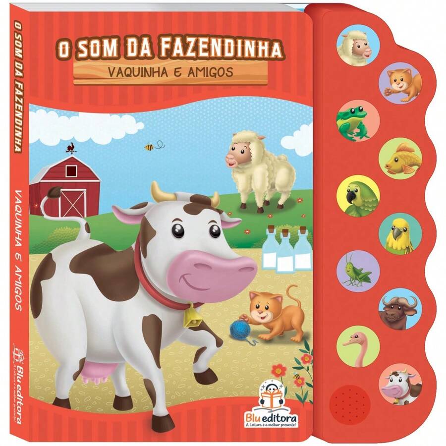Children's Sound Book Blu Editora The Sound Of The Farm - 牛朋友們 - 查看 1