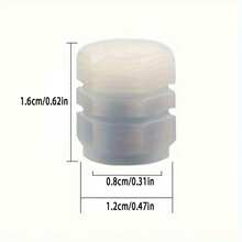 20pcs Luminous Tire Valve Caps, Glow In The Dark Tire Valve Covers For Bicycle, Motorcycle, Car Decoration Accessories