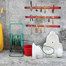 GOFLAME Set Of 3 Magnetic Tool Strip Holder Garage Rail Wall Mounted Bits Storage Rack - Red - View 4